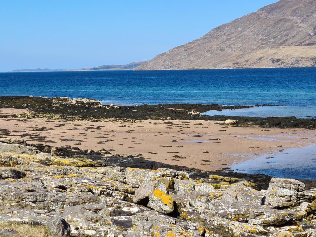 The Bay ,Luxury Shepherds Hut, Dundonnell Exteriör bild