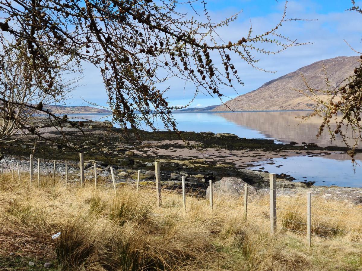The Bay ,Luxury Shepherds Hut, Dundonnell Exteriör bild