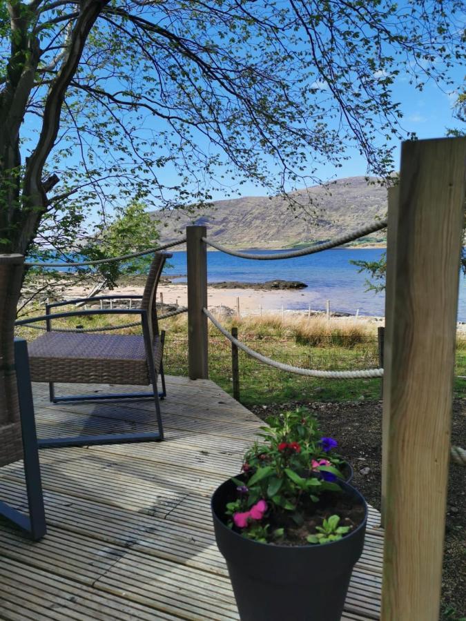 The Bay ,Luxury Shepherds Hut, Dundonnell Exteriör bild