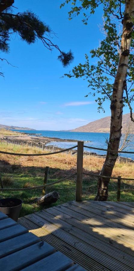 The Bay ,Luxury Shepherds Hut, Dundonnell Exteriör bild