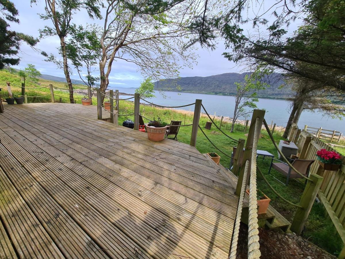 The Bay ,Luxury Shepherds Hut, Dundonnell Exteriör bild