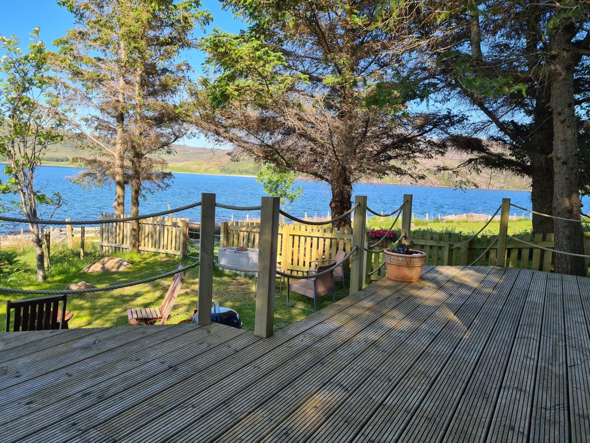 The Bay ,Luxury Shepherds Hut, Dundonnell Rum bild